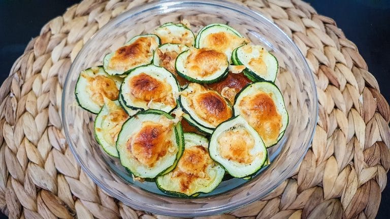 Snack de calabacín y queso