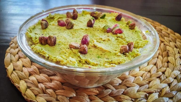 Hummus de pistacho